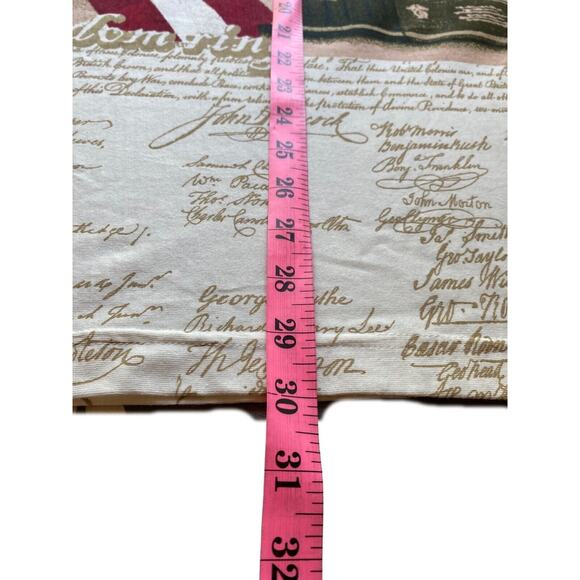 PATRIOTIC Cotton Traders Sport Polo Mens L USA Flag Constitution Freedom Shirt - Picture 5 of 6